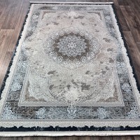 Турецкий ковер Deko 27257 Синий-серый